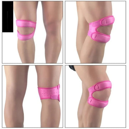 1 PCS Adjustable Sports Knee Pad Patella Band Elastic Bandage Band Football Basketball Sports Knee Pad Fitness Sport Knee Brace