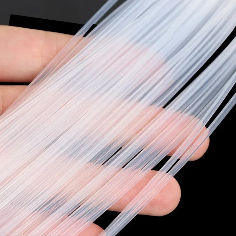1/3/5/10M Transparent PTFE Tube For 3D Printer Parts Pipe ID 0.8 1 2 2.5 3 4 5 6 7 8 10mm F46 Insulated Hose Rigid Pipe 600V 3KV