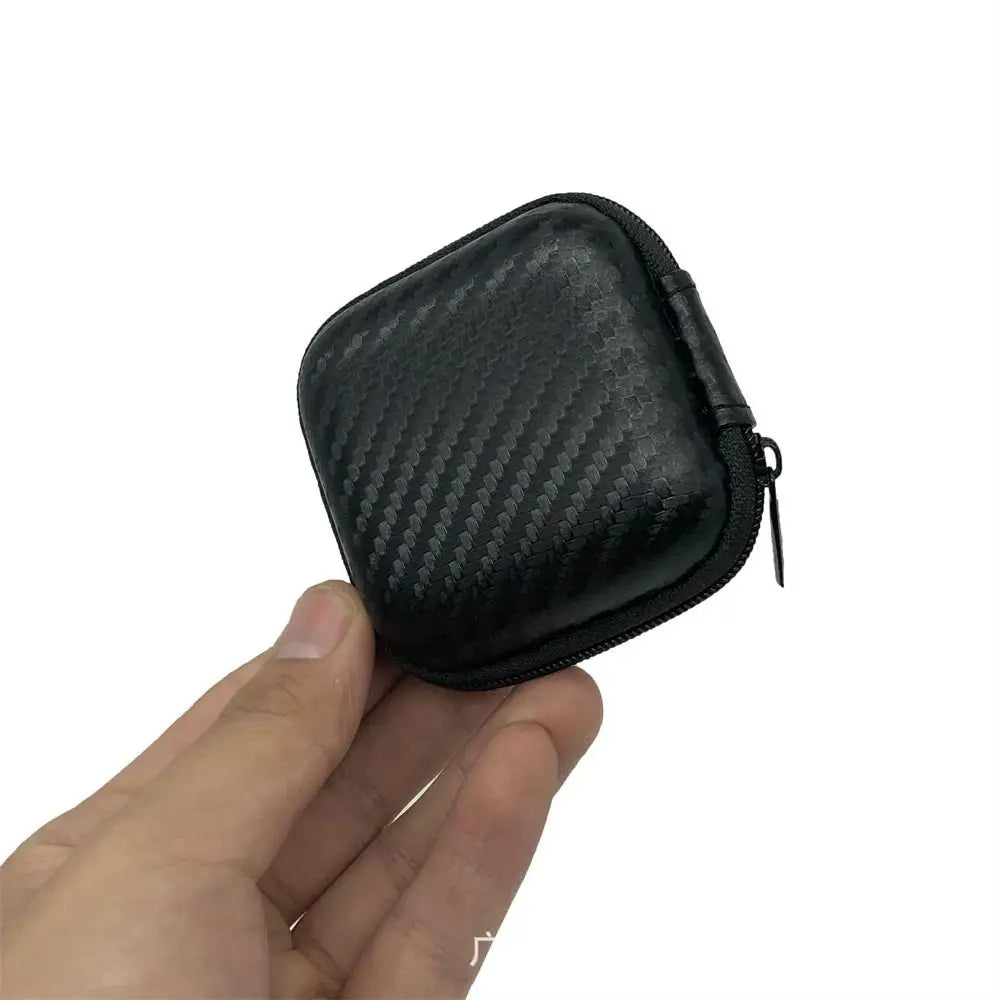 Portable Phone Charger Zipper Bag EVA Protection Case Hard Disk Data Cable Headphone Storage Pocket Pouch Travel Storage Box
