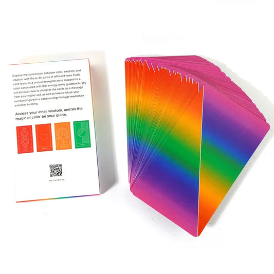 New Card Prisms Oracle Card Fate Divination Family Party Paper Cards Game Tarot And A Variety Of Tarot Options PDF Guide