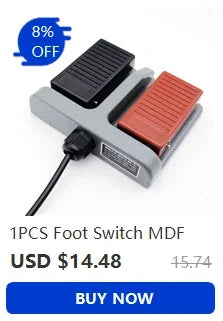 EKW-5A-B AC 380V DC 220V SPDT Momentary Control Foot Pedal Switch for Spot Welding Machine