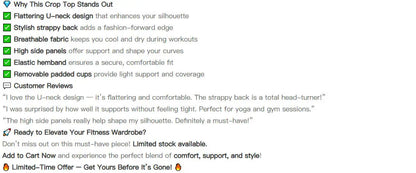 Women's Yoga Sports Fitness Vest, Pilates Running Bra, Thin Belt, Professional Training Underwear, Chest Mat, Fitness Gear