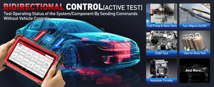 LAUNCH X431 CRP919E BT Car Diagnostic Tool OBD2 Scanner DBScar VII VCI Auto with Active Test ECU Coding CANFD DOIP 31+ Reset