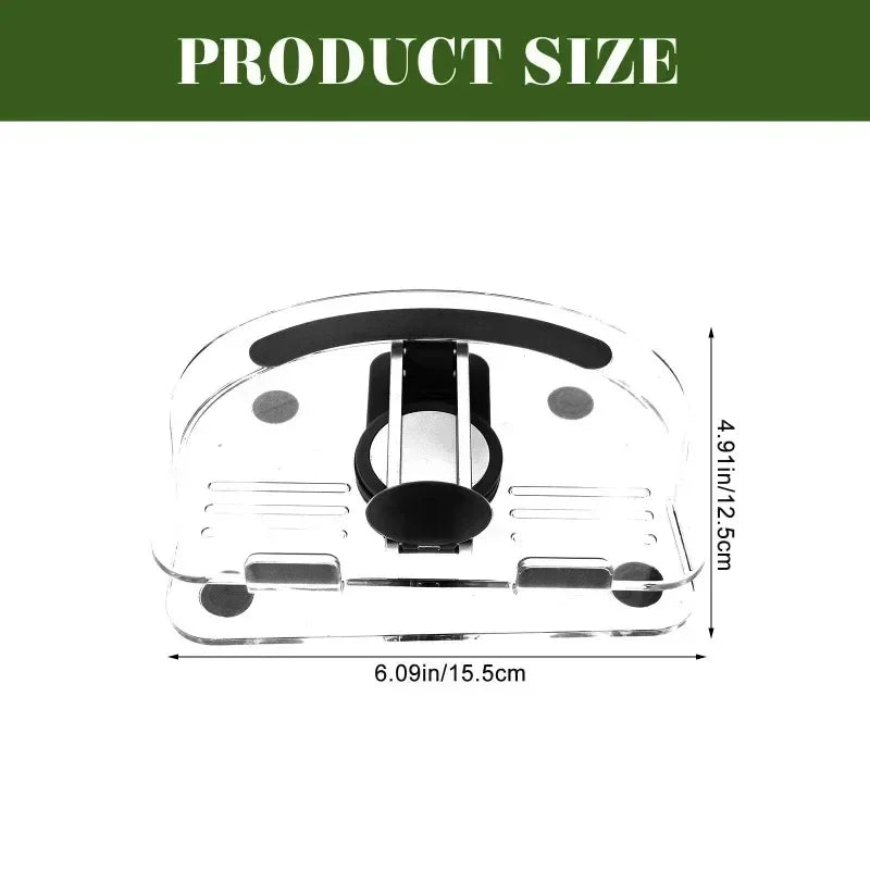 Foldable Tablet Support Office Desk Cell Phone Stand Telephone Versatile Grey Mobile Bracket