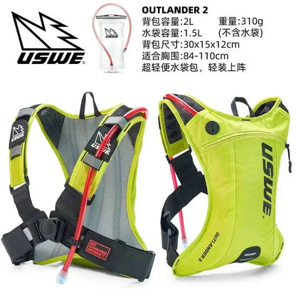 Bag Backpack Durable Water Pack Forest Trail Off-Road Motorcycle Long-DistaSpecial Offer Green Trail Off-Road Sweden USWE Water