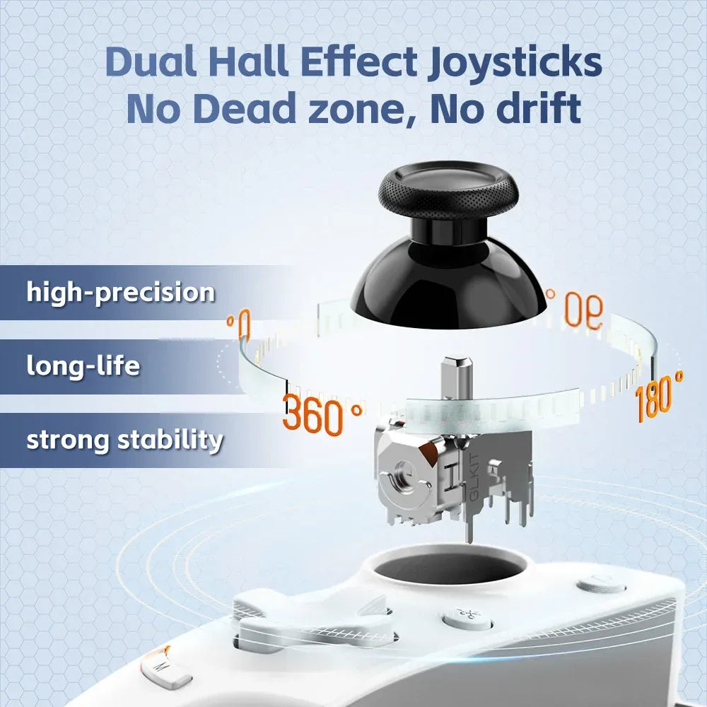 Gamwing AB01 AB02 AoBing Max Max+ Mobile Phone Game Controller Game pad Joystick Type-C Wired & BT Compatible with Android, iOS
