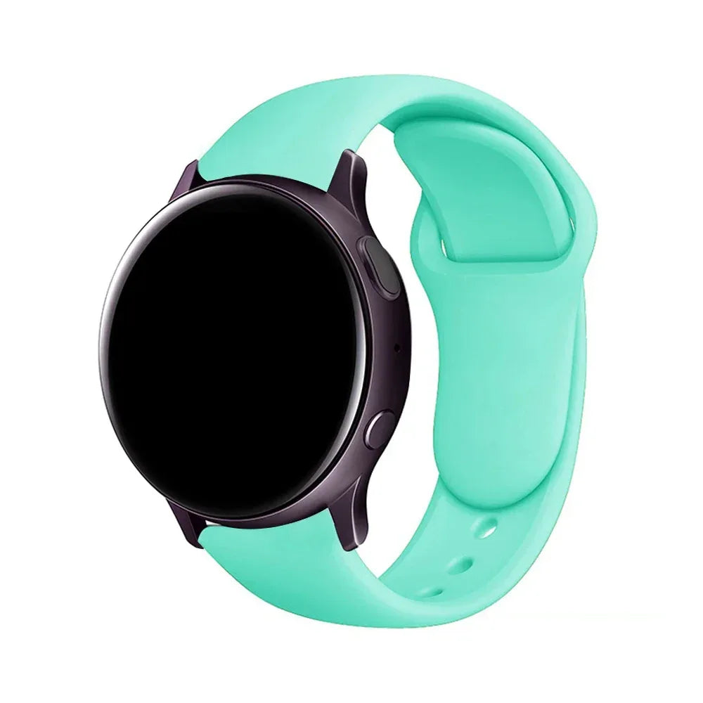 18mm 20mm 22mm Women Silicone Smart Watch Strap Wristband For Garmin Venu 3S 2S Forerunner 165 265S 255 Bracelet Watchband
