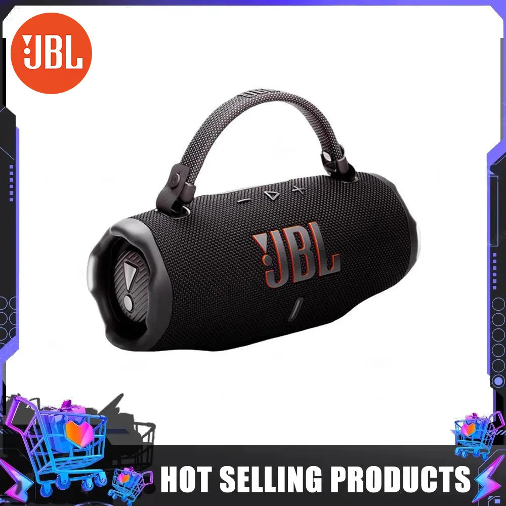 JBL Charge 6 Portable Bluetooth Speaker FLIP6 IPX7 Waterproof Outdoor Stereo Bass Music Track with Independent Tweeter