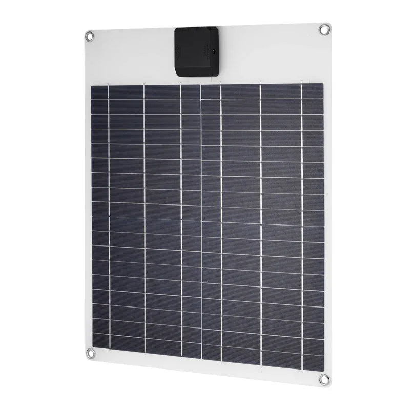 100W 5A-60A Solar Car Battery Charger Kit 5V/12V Fast Charging, high current fast charging Built-in Voltage Regulator