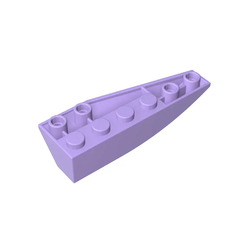 Gobricks 10PCS 41765 Bricks Wedge Curved Inverted 6 x 2 Parts Left Compatible MOC Building Block Adult Kids DIY Education Model