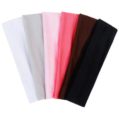 Headbands for Women Pack Elastic Hair Bands for Women' Hair Non Slip Soft Cloth Fabric Headbands Womens Accessories, Neutrals Nude Solid Colors Head Bands