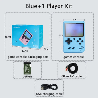 Retro Portable Mini Handheld Video Game Console 8 Bit 3.0 Inch Color LCD Kids Color Game Player Built in 500 Games