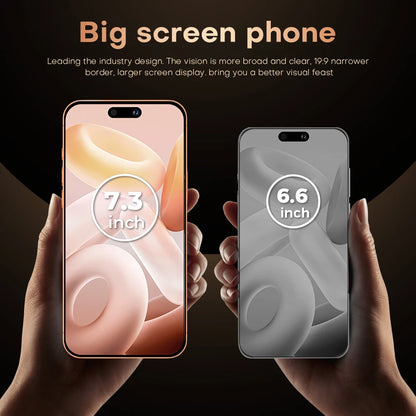 Hot 2026 High Quality i17 Pro Max Original Intelligent 4G 5G Dual Card Dual Standby System Global Version 8000mAh Battery