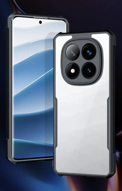 Xundd Phone Case For Xiaomi Redmi Note 14 Pro Shockproof Bumper Protective Cases Luxury Plain Transparent Cover,For Redmi Note14