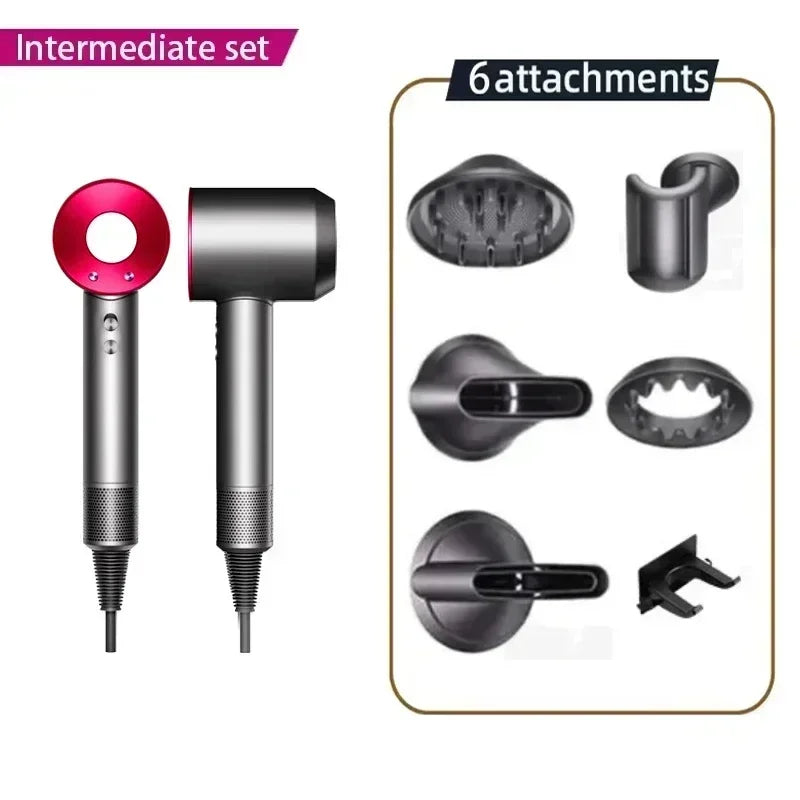 Sèche-cheveux Super Hair Dryer 220V sans balais, soin capillaire personnel, coiffage, outil à ions négatifs, programme de séchage, sèche-cheveux électrique à ions négatifs