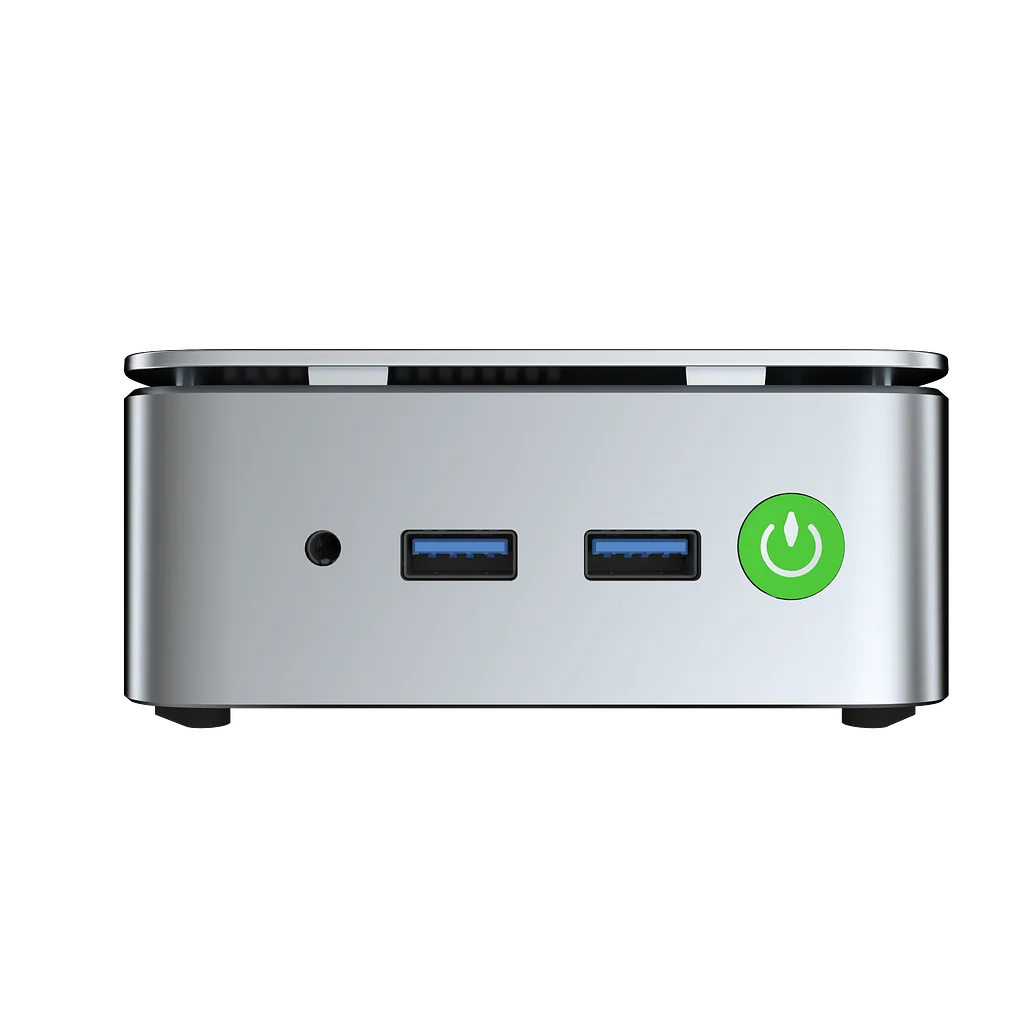GMKtec G10 AMD Ryzen 5 3500U Mini PC Dual Channel DDR4 2400MT/s NVMe SSD Win 11 Pro WiFi BT 2.5Gbps LAN Desktop Office Computer