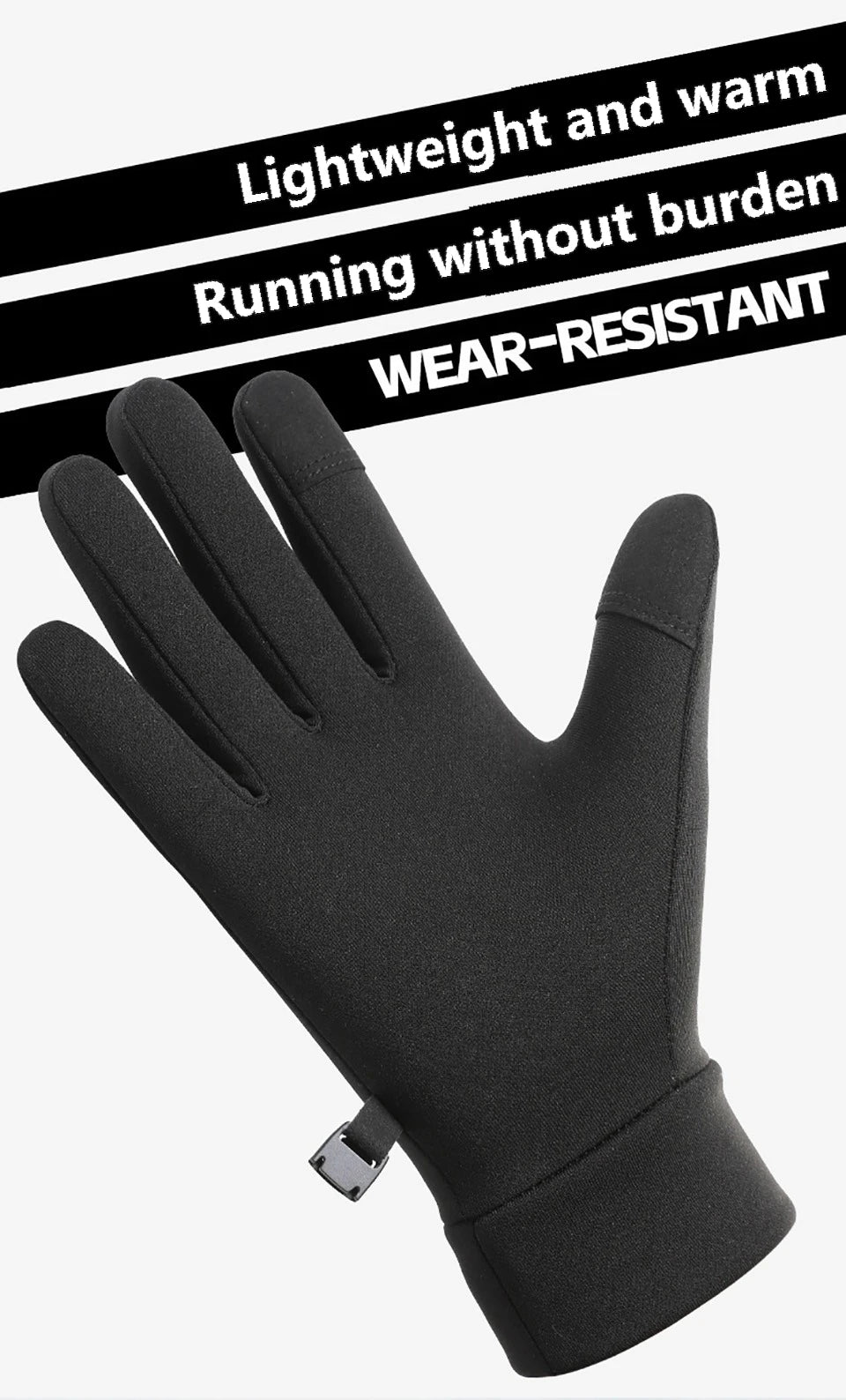 GTUBIKE Autumn Winter Outdoor Cycling Gloves Gym Fitness Sports Running Warm Touch Screen Nonslip Gloves Motorcycle Gloves