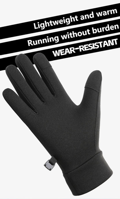 GTUBIKE Autumn Winter Outdoor Cycling Gloves Gym Fitness Sports Running Warm Touch Screen Nonslip Gloves Motorcycle Gloves