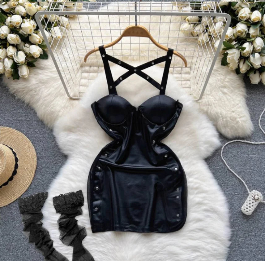 Woman Plus Size Sexy V-Neck Strap Dress Lace Trim Slim Short Dress Women Fashion Comfortable Dress Party Hotsweet