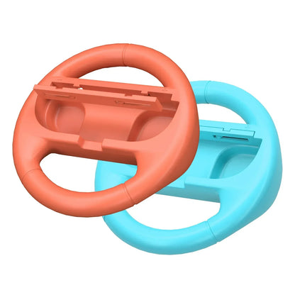 Steering Wheel Compatible with Nintendo Switch Wheel, Family Use Accessories Compatible with Switch JoyCon Controllers, 2 Pack