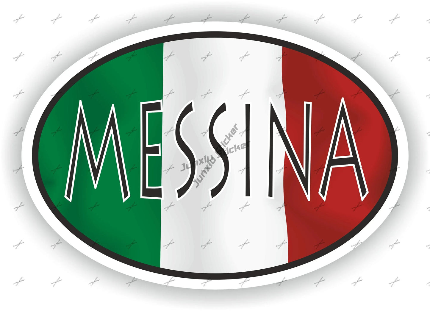 Lombardia Marche Molise Italy Flag Emblem Vinyl Sticker Decoration Naples Napoli Modena Messina Milan Italia Round Seal Flag