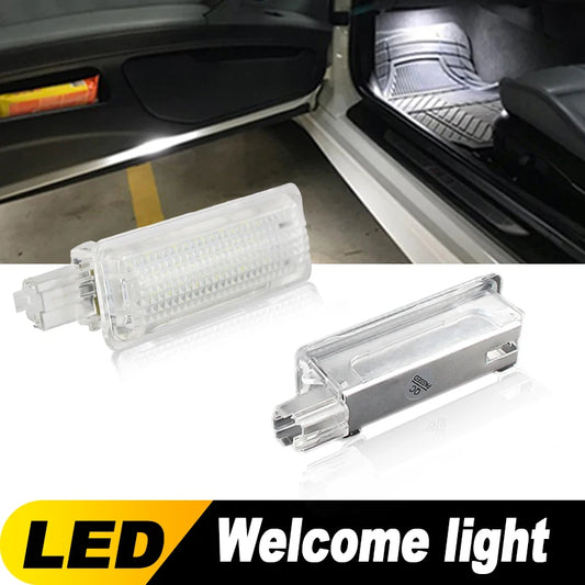 1pc/2pcs Car LED Welcome Projector Courtesy Door Light for Ford Focus Kuga 2013~up Canbus DC12V Bright Interior Led Lights White by PDG ibma
