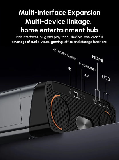 Netflix Certified 4K Smart Projector Native 1080P Dolby Audio WiFi6 Bluetooth Auto Focus Auto Keystone HDR Home Theater HDMI