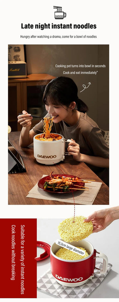 Multifunctional Electric Cooker Handle Foldable Electric Cooker
