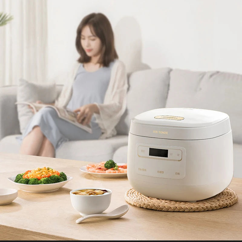 Multi-Function Patented Mini Electric Cookers Square Non Stick Rice Cooker Deluxe Ceramic Rice Cooker