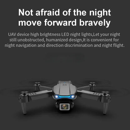New E99Pro RC Drone 4K Professinal With 1080P Wide Angle HD Camera Foldable Helicopter WIFI FPV Height Hold Gift Toy ﻿