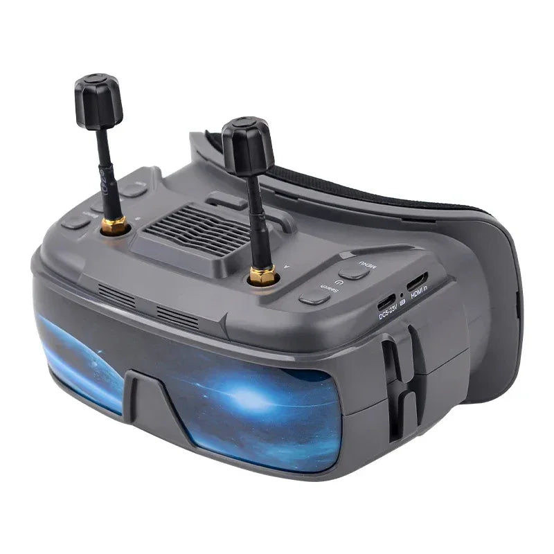 FPV Goggles 3.5 inch Goggles VR200 5.8G Analog with DVR 40CH 1024*600px IPS Screen Support for Analog FPV Racing Drone