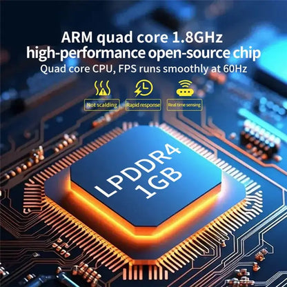 FFYY-RGB10 Max3 Retro Game Console 16G+256G 5.0 Inch Handheld Video Game Console For MAME PSP N64 GBA NDS Emulator Easy Install