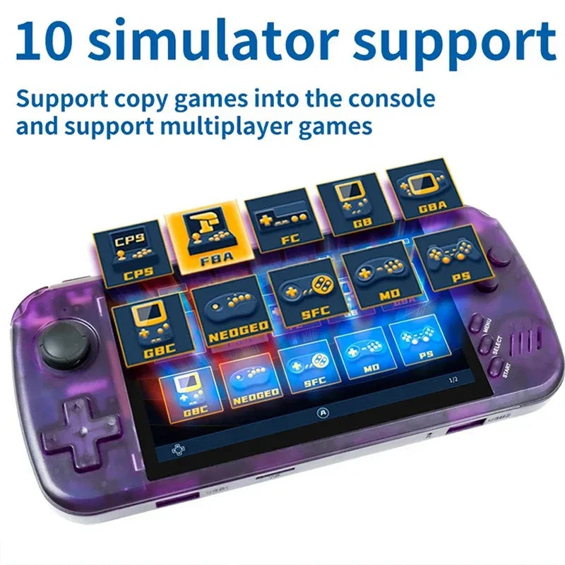 Smart-X39 Pro Handheld Game Console With 4000+ Classic Games Portable Handheld Video Games 3000Mah Battery Gaming Machine