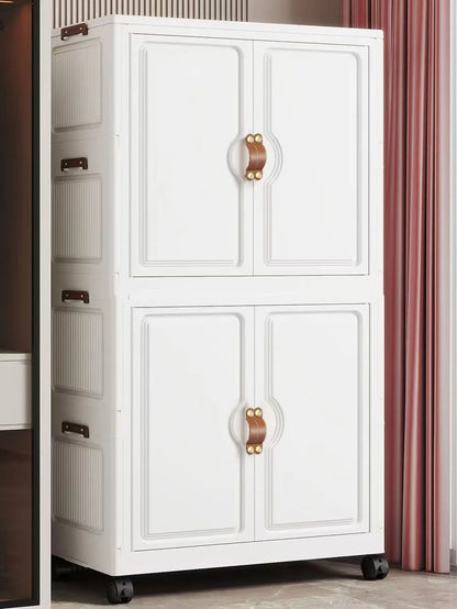 Locker Locker Locker Household Locker Clothes Installation Free Plastic Multi Layer Foldable Large Capacity Practical Cabinet