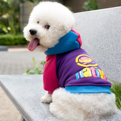 Dog Winter Coat Thick Warm Windproof Clothes Outdoor Lightweight Dog Hoodie Cotton-padded Jacket Chihuahua Yorkshire Pet Apparel