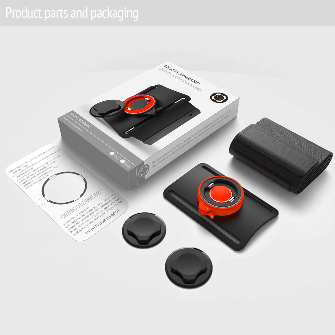 Outdoor Wristband Armbands Phone Holder Running Climbing Fitness Arm Band Wrist Case Stand Lock Men Women  for iPhone Xiaomi