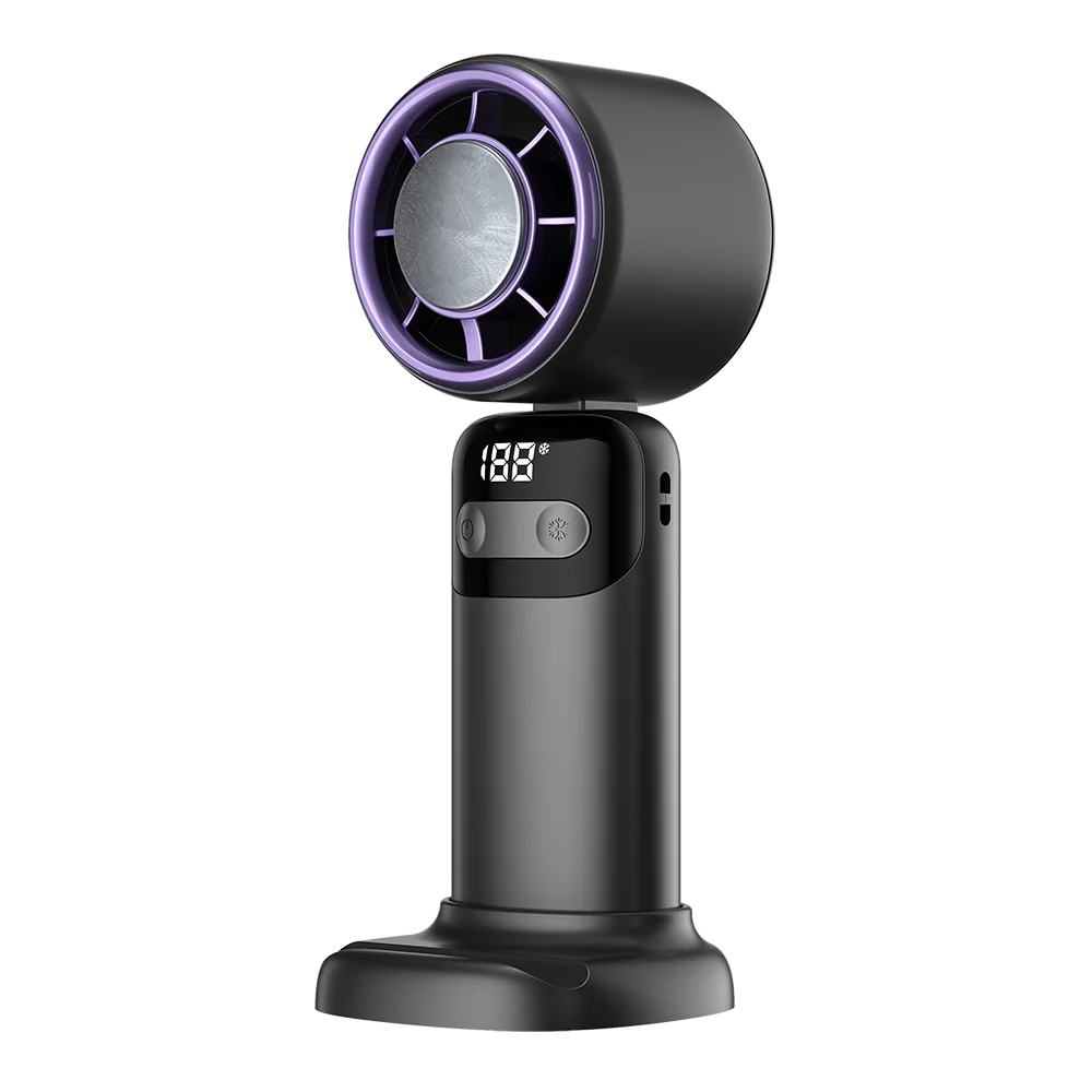 3000mah Semiconductor Refrigeration High-speed Handheld Electric Fan USB Portable Rechargeable Outdoor Small Fan