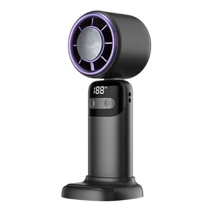 3000mah Semiconductor Refrigeration High-speed Handheld Electric Fan USB Portable Rechargeable Outdoor Small Fan