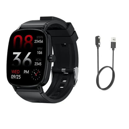 2.01 Inch Aiweile AW63 Smart Watch Men Clock Smartwatch Bluetooth Call Fitness Wristwatch for Android IOS Lightweight PK LT10
