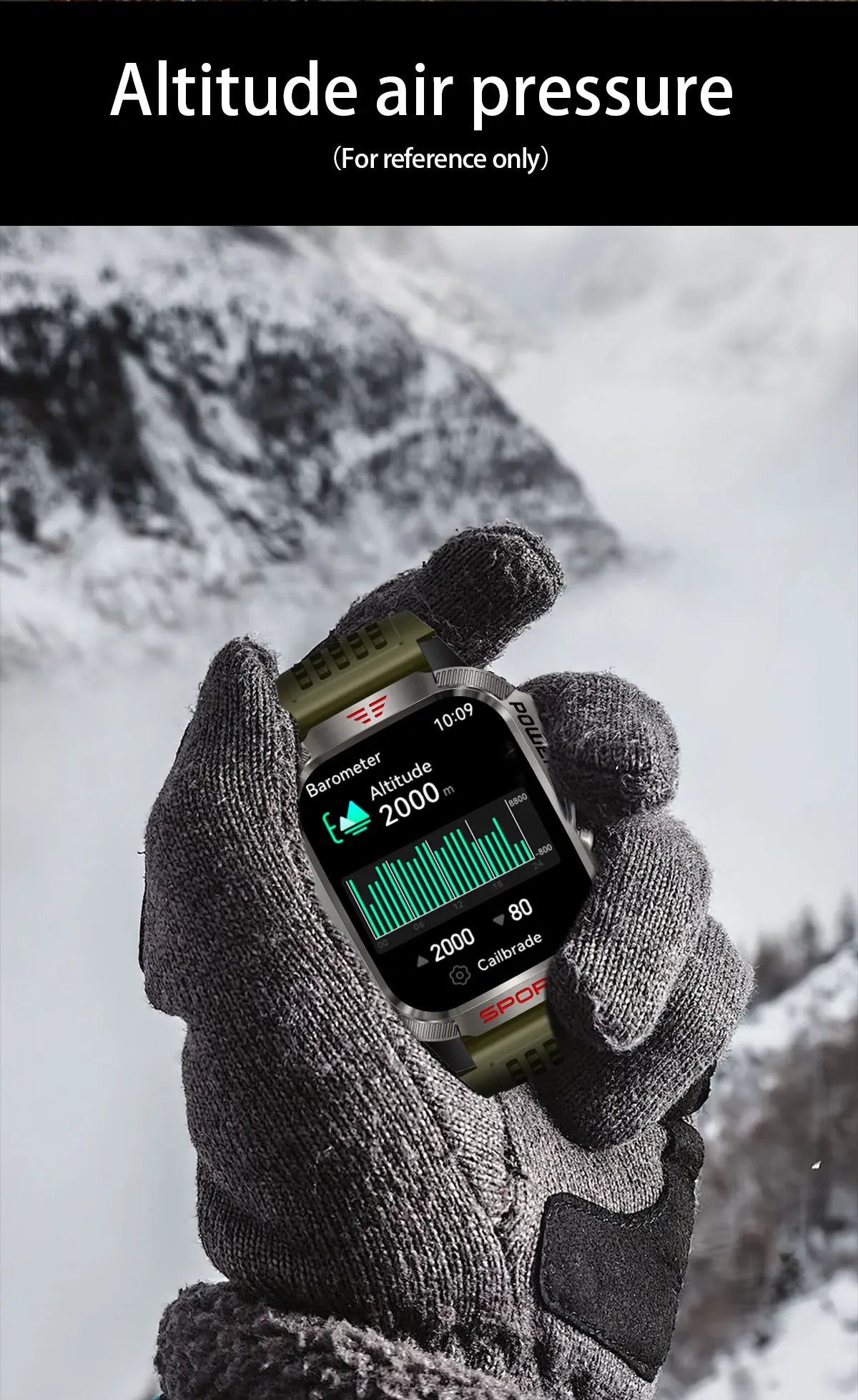 2026 New LED flashlight Military Smart Watch Men IP68 GPS Outdoor Sports Fitness Tracker Health Monitor 2.01" BT Call Smartwatch