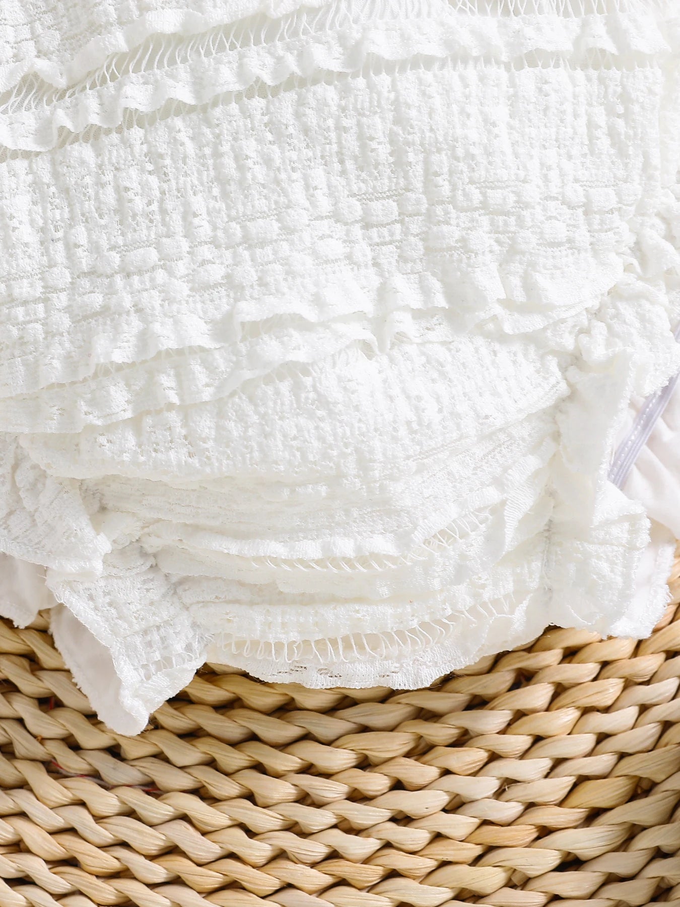 Baby Toddler Spring Summer Lace Butt Cheek Pants Cloud Soft Cute Fitted Diaper Covers All-Season Versatile Infant Clothing