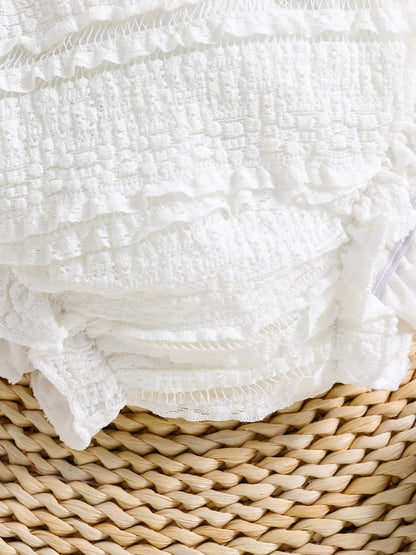 Baby Toddler Spring Summer Lace Butt Cheek Pants Cloud Soft Cute Fitted Diaper Covers All-Season Versatile Infant Clothing