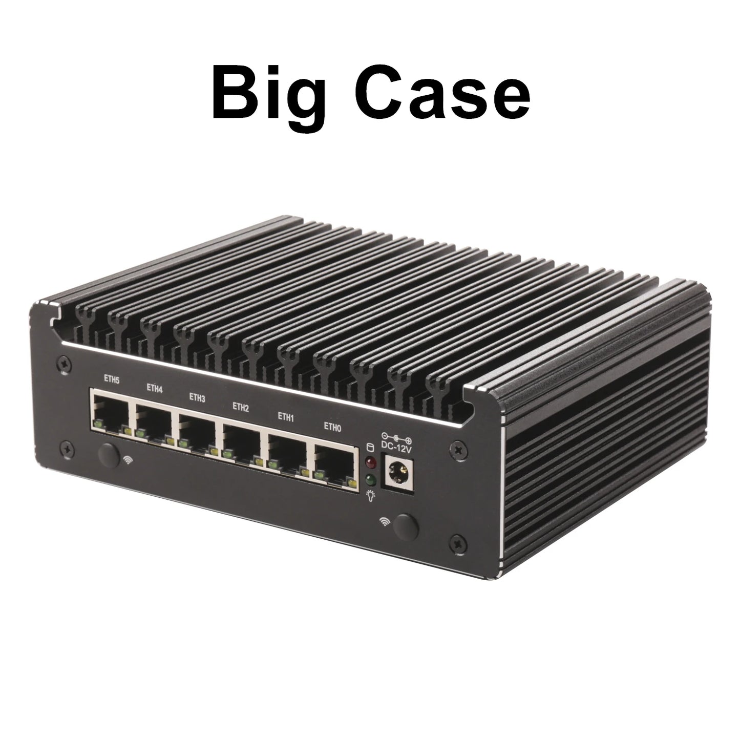 Intel N100 8505 7505 6305 6x i226-V 2.5G Firewall Server Fanless Mini PC DDR4 NVMe 1*COM Type-C pfSense OPNsense Mini Computer