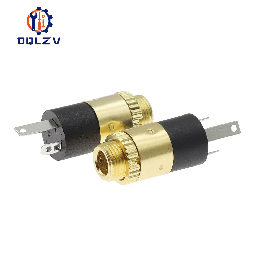 5PCS/LOT PJ392 3.5mm Stereo Female Sockect Jack with Screw 3.5 Audio Headphone Connector PJ-392