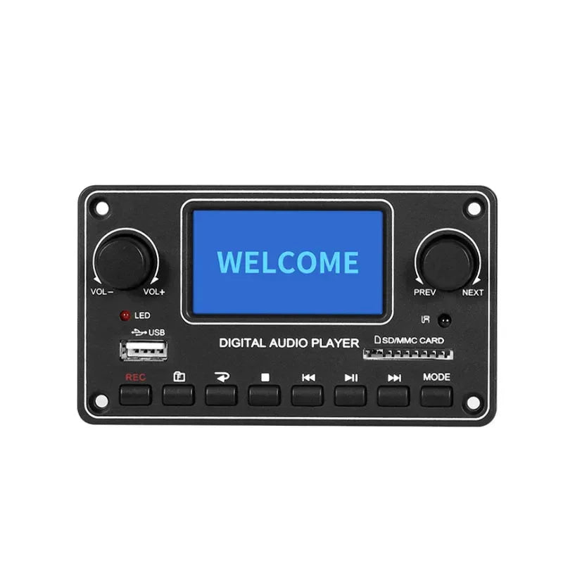Blutooth LCD Player Board Digital Audio Player USB SD BT Music MP3 Decoder Module TDM157 For Amplifier