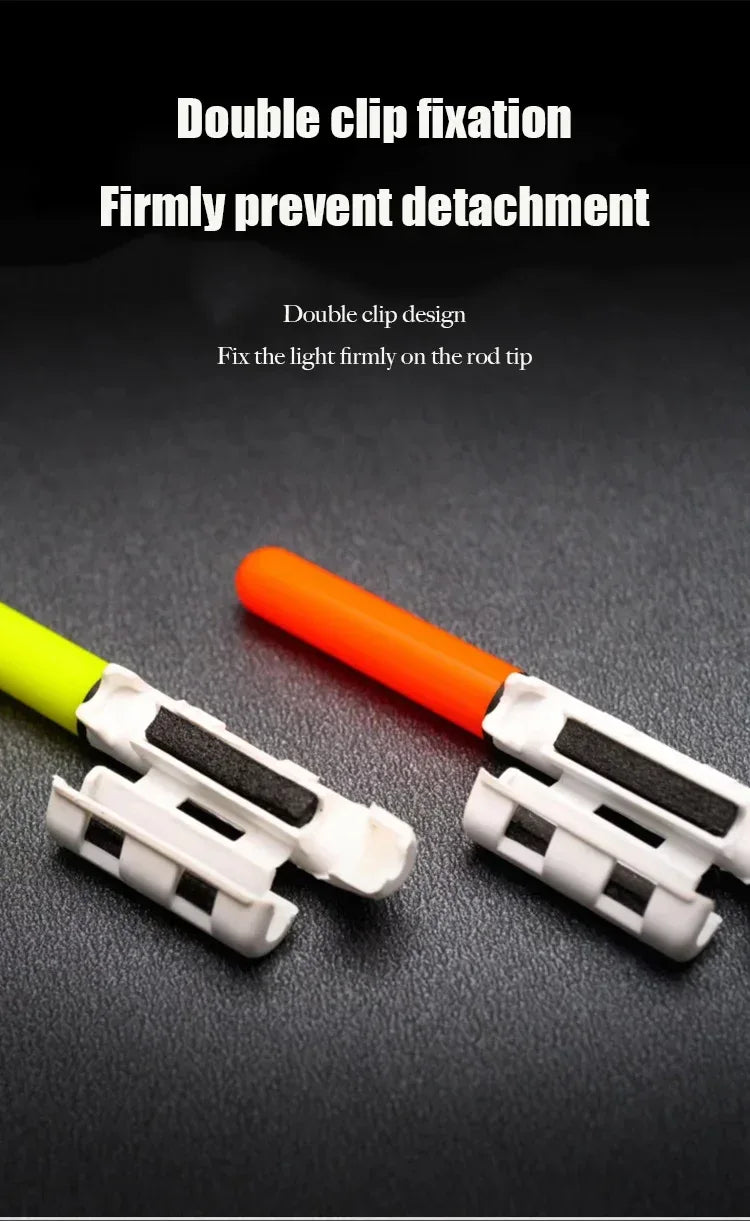 1PC Night Fishing Electronic Rod LED Light Stick Luminous Glow Waterproof Rock Fishing Float Tackle Accessories CR425 Battery