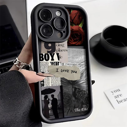 Soft Candy Liquid Silicone Phone Case For iPhone 13 Case iPhone 15 11 14 12 16 Pro Max XR XS X 7 8 Plus SE Shockproof Cover