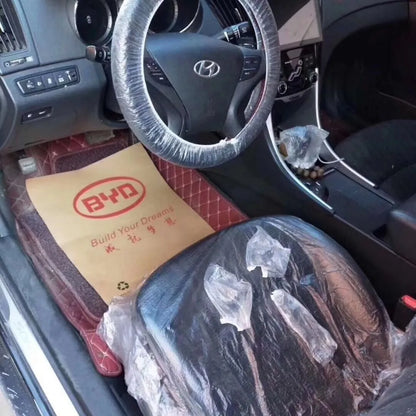 Universal Disposable Car Seat Dust-proof Covers Waterproof Vehicle Car Steering Wheel Cover Protector Car Interior Accessories by PDG ibma