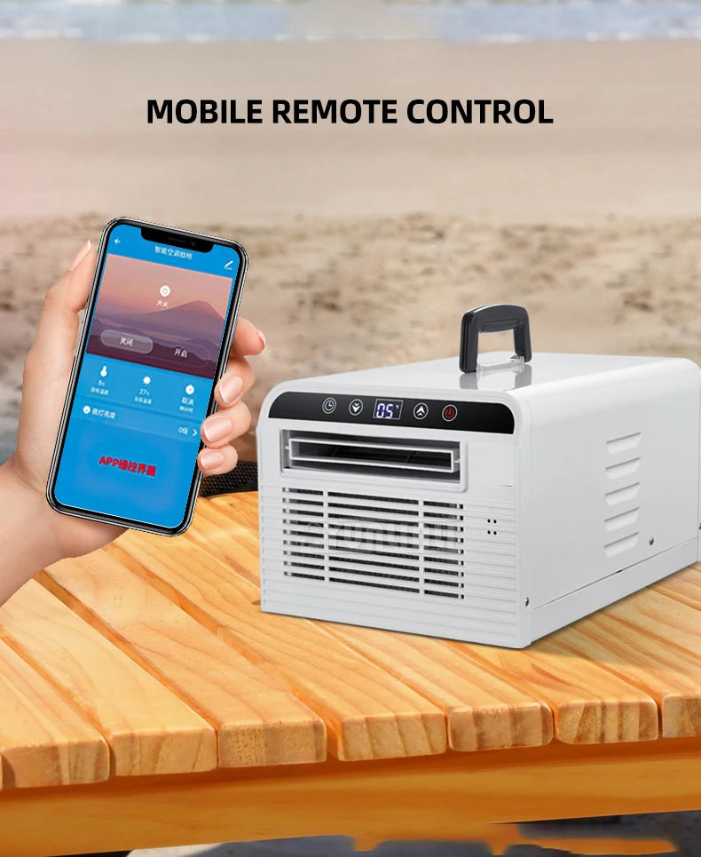 Pet Cooler Drainage-free Mobile Air Conditioner 2500BTU Portable Air Conditioner 2025 Summer
