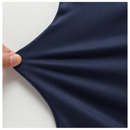 Long-Sleeved Ice Silk Breathable Running Top Round Neck Fitness Wear Quick-Drying Sports T-Shirt Thin Casual Quick-Drying